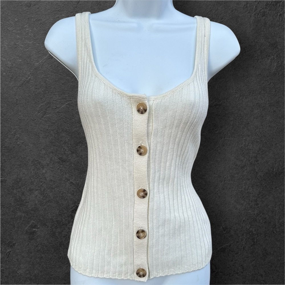 American Eagle Women’s Cream Tank Top